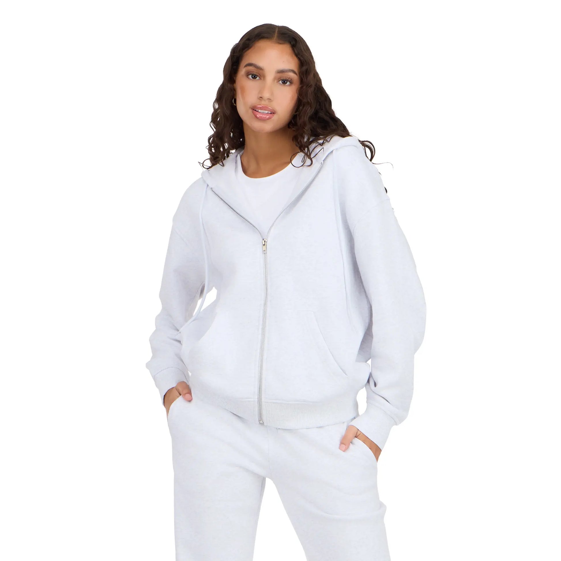 Forever 21 Women’S Hoodie with Zip up – Classic Fleece Zip Front Sweatshirt