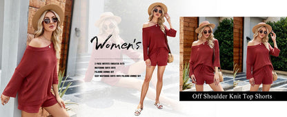 Women's Two-Piece Sweater Lounge Set