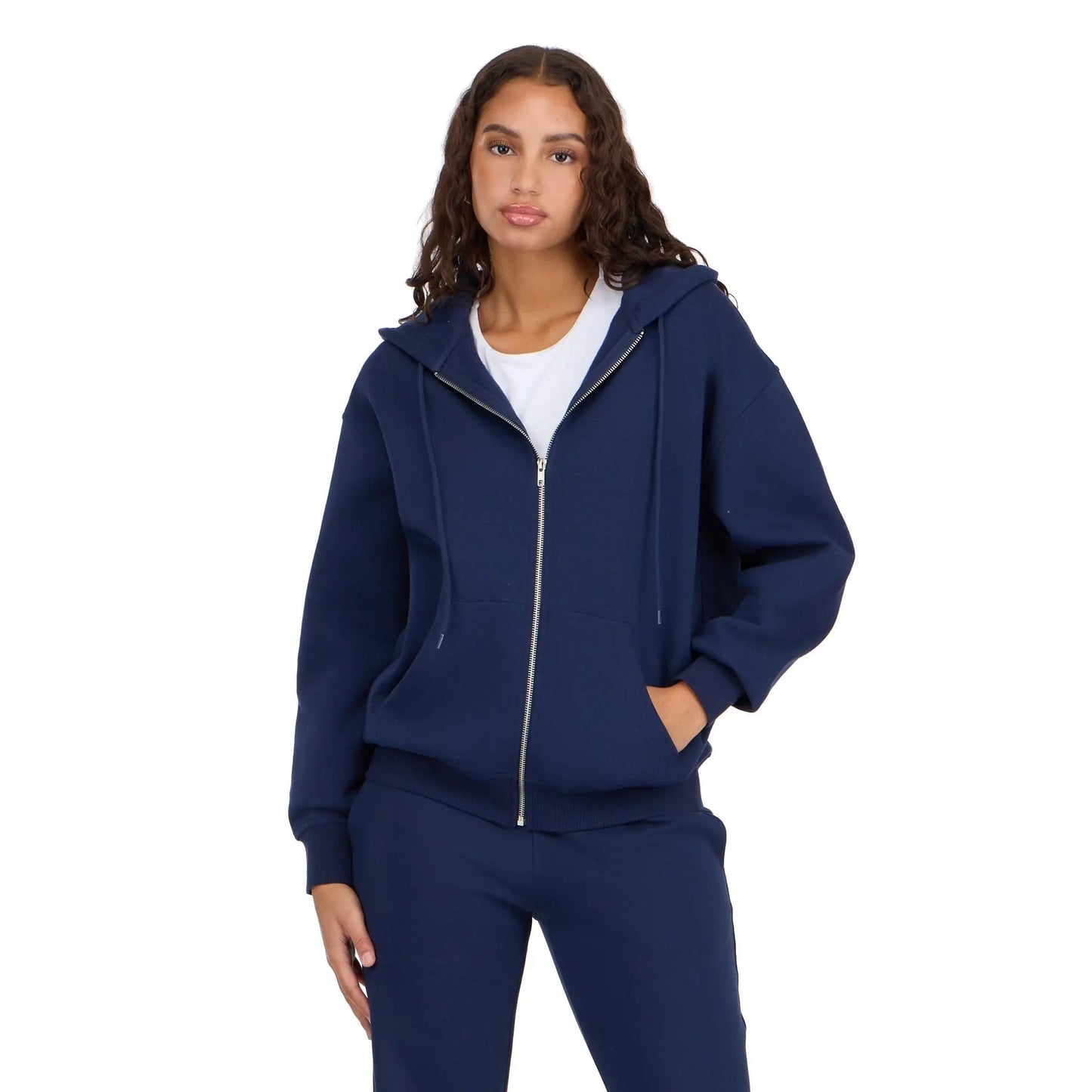 Forever 21 Women’S Hoodie with Zip up – Classic Fleece Zip Front Sweatshirt
