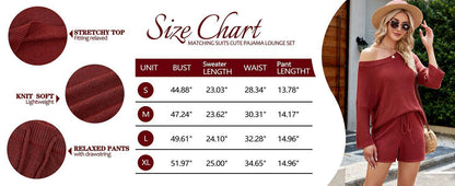 Women's Two-Piece Sweater Lounge Set