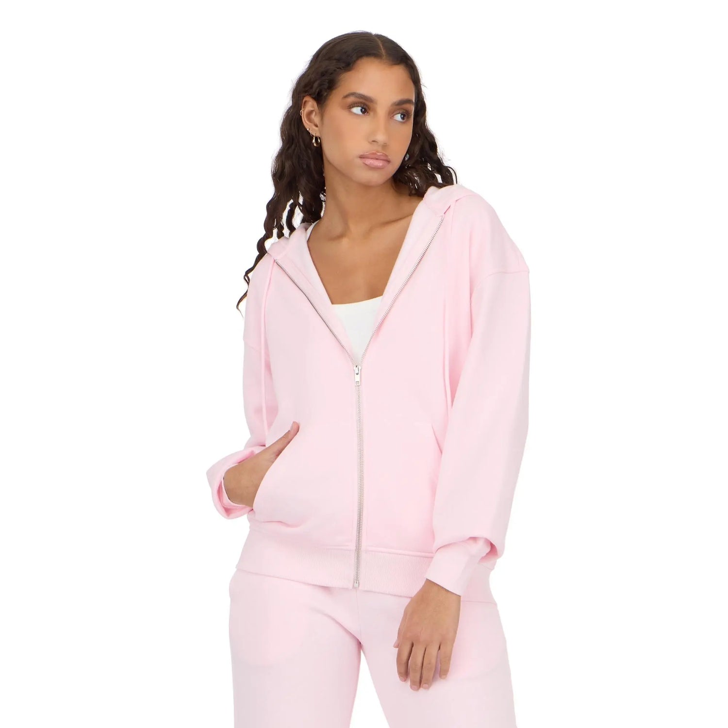 Forever 21 Women’S Hoodie with Zip up – Classic Fleece Zip Front Sweatshirt